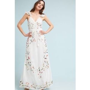 NWT ANTHROPOLOGIE FARM RIO QUINTANA MAXI DRESS